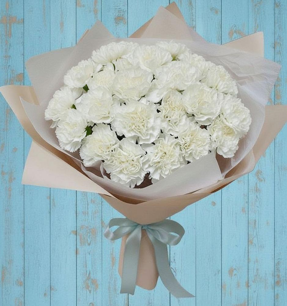 Букет цветов из: Гвоздики в Новосокольниках