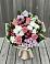 Букет цветов из: Альстромерии, Гвоздики, Розы и Хризантемы в Новосокольниках