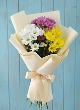 Букет цветов из:  Хризантемы #REPLACE_PRED# Новосокольниках