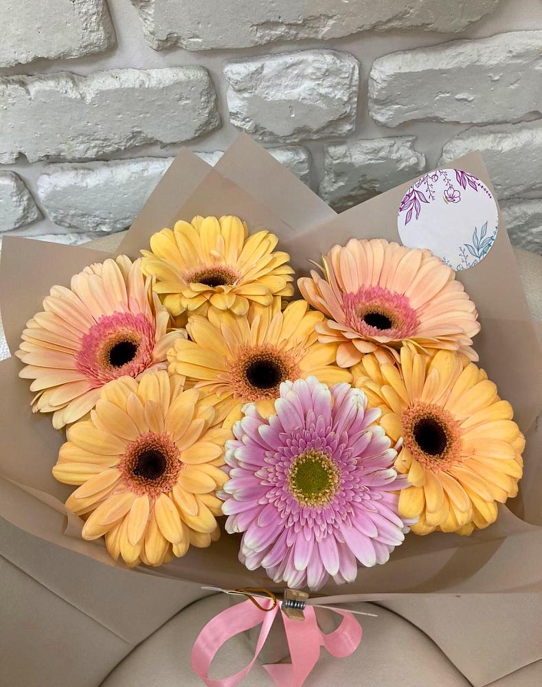Букет цветов из: Герберы в Новосокольниках