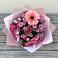 Букет цветов из: Розы, Герберы и Хризантемы в Новосокольниках
