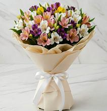 Букет цветов из:  Альстромерии #REPLACE_PRED# Новосокольниках