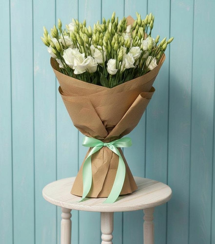 Букет цветов из: Лизиантусы в Новосокольниках