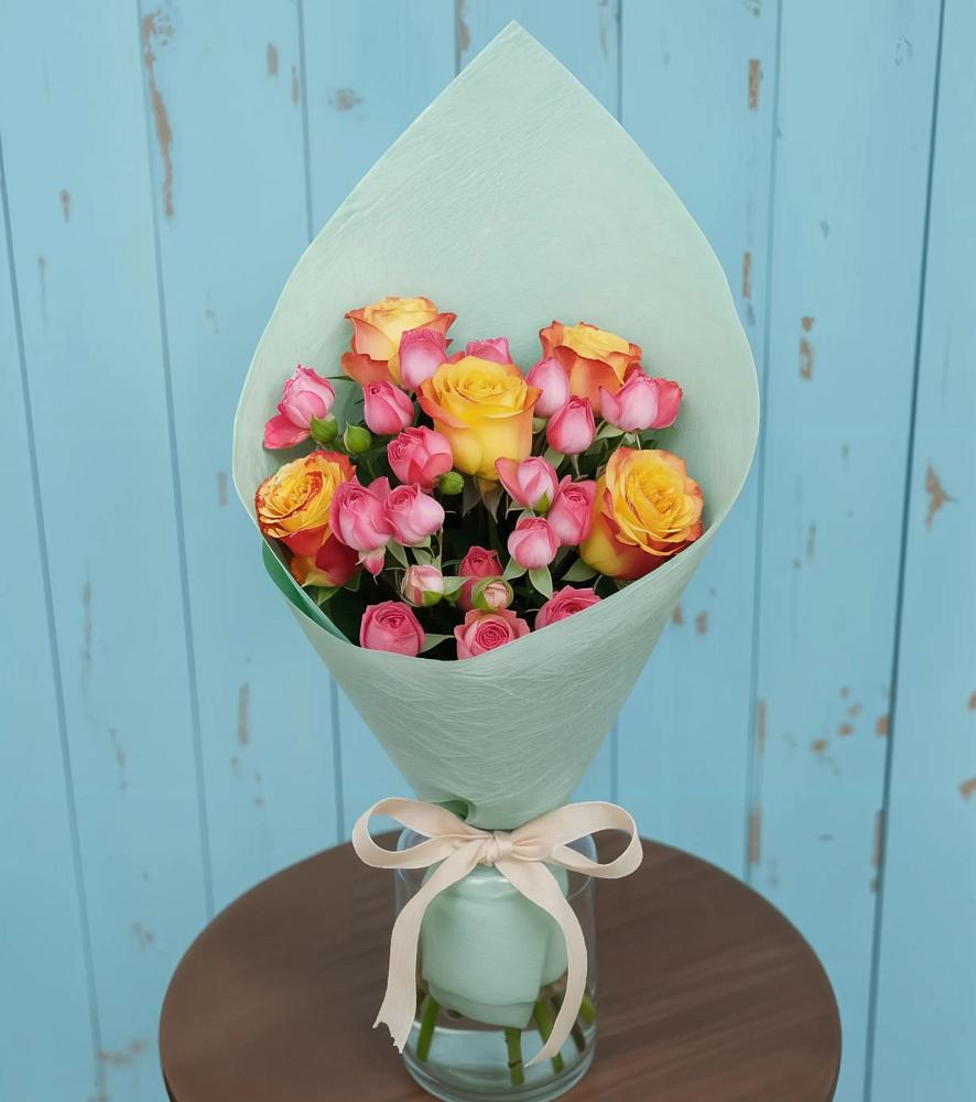 Букет цветов из: Розы в Новосокольниках