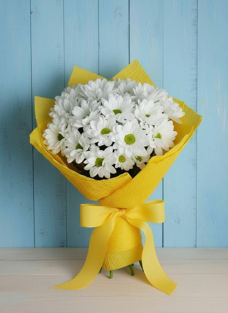 Букет цветов из: Хризантемы в Новосокольниках