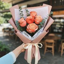 Букет цветов из:  Розы в Новосокольниках