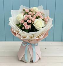 Букет цветов из:  Розы в Новосокольниках