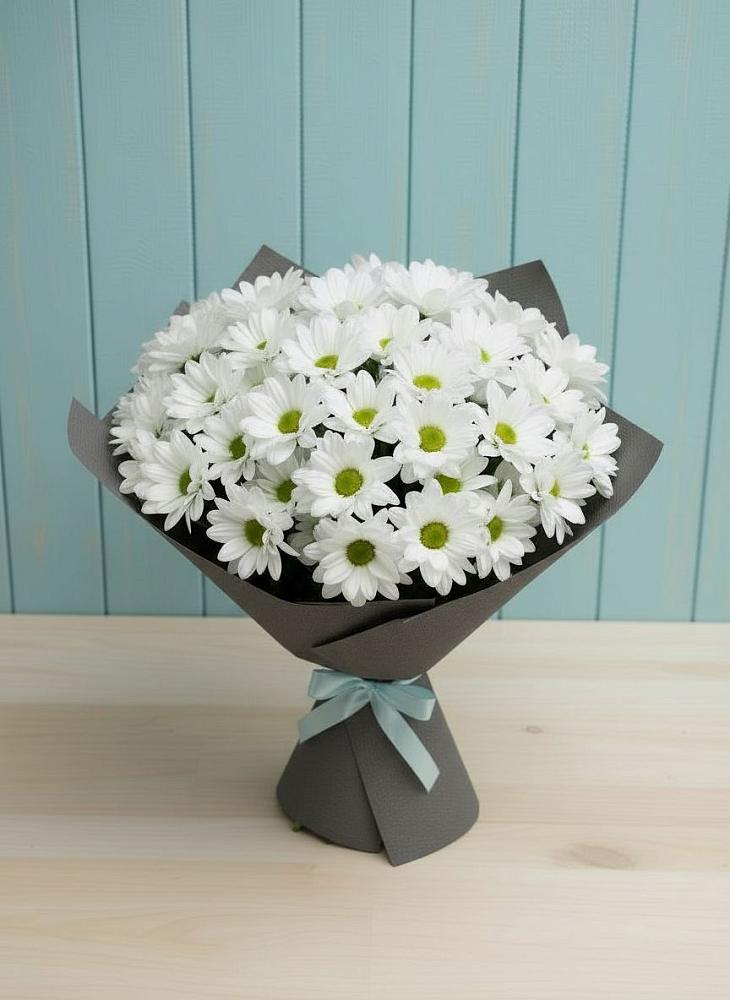 Букет цветов из: Хризантемы в Новосокольниках