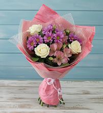Букет цветов из:  Герберы в Новосокольниках