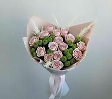 Букет цветов из:  Розы и Хризантемы в Новосокольниках