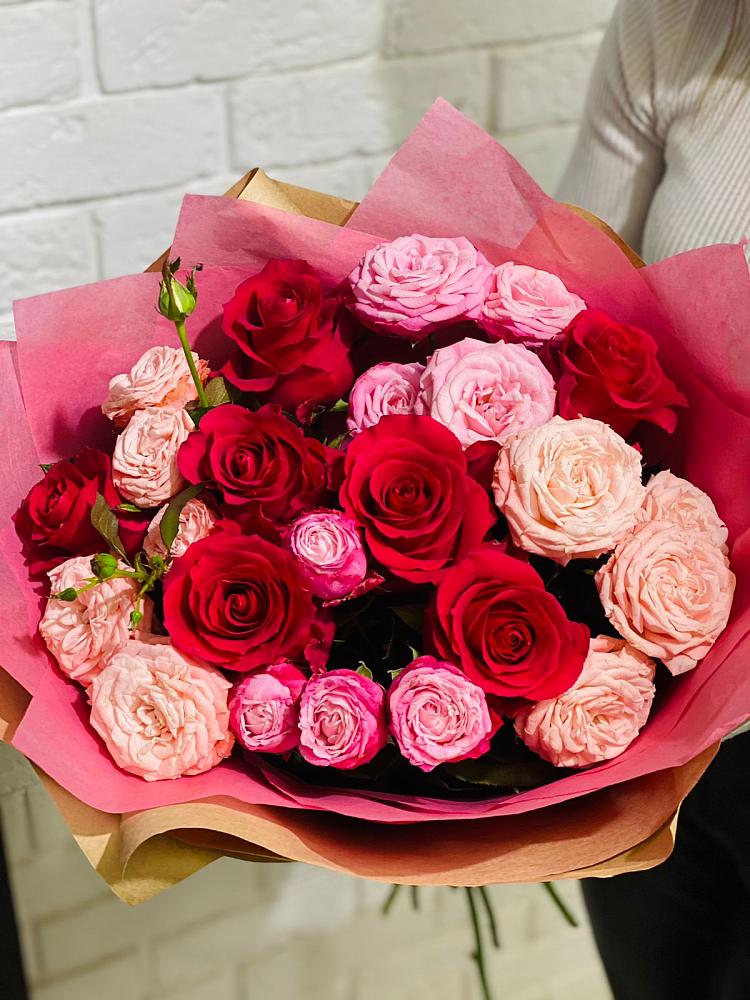 Букет цветов из: Розы в Новосокольниках