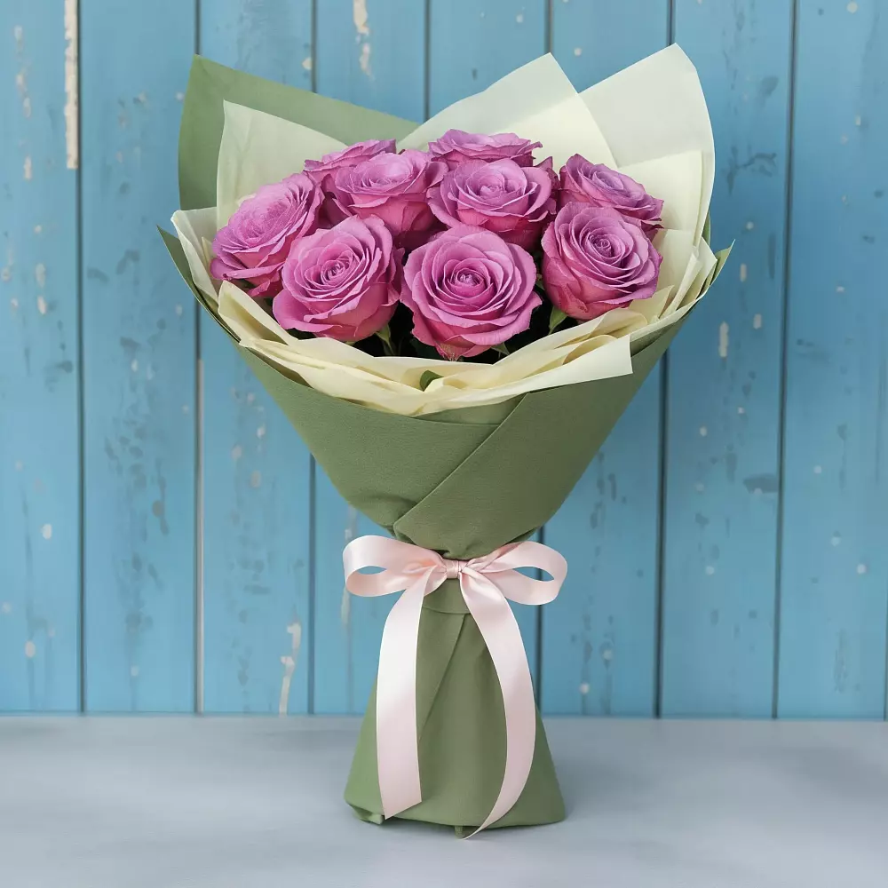 Букет Розы Фёрст Леди в Новосокольниках