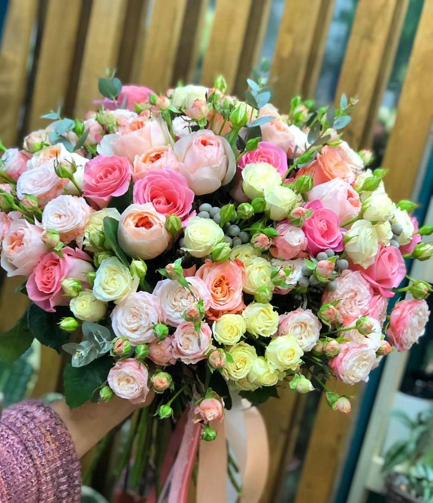 Букет цветов из: Розы в Новосокольниках