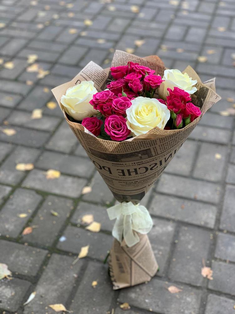 Букет цветов из: Розы в Новосокольниках