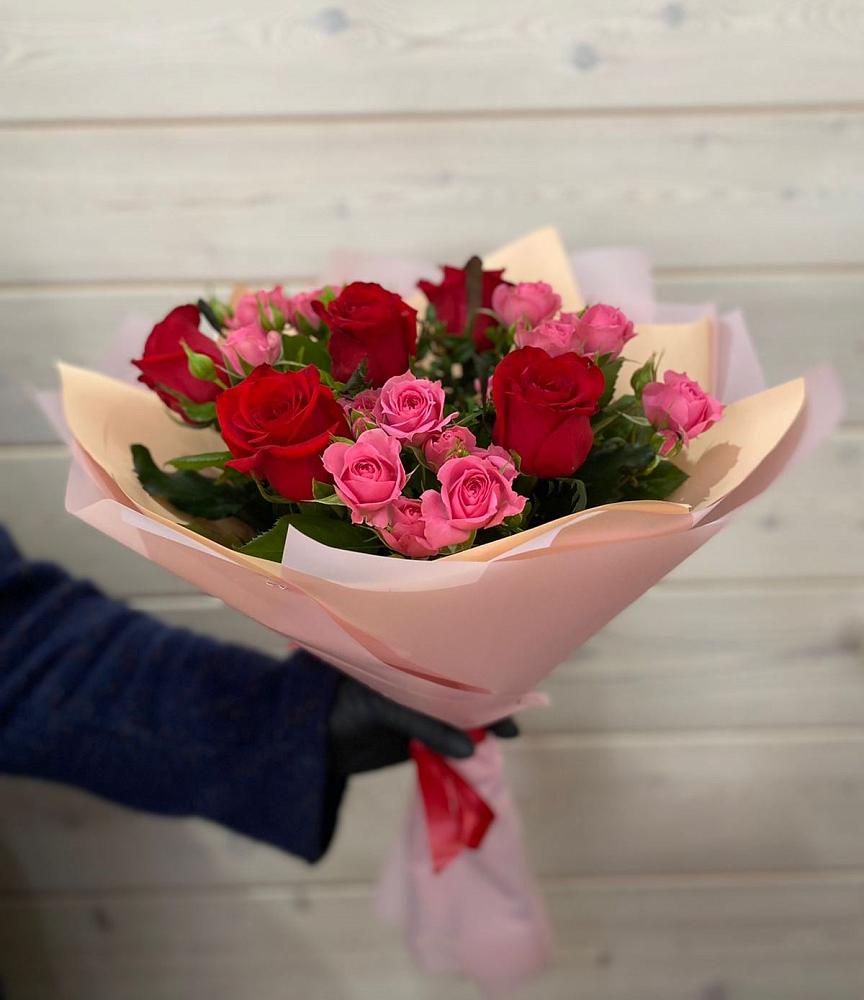 Букет цветов из: Розы в Новосокольниках