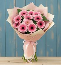 Букет цветов из:  Герберы #REPLACE_PRED# Новосокольниках