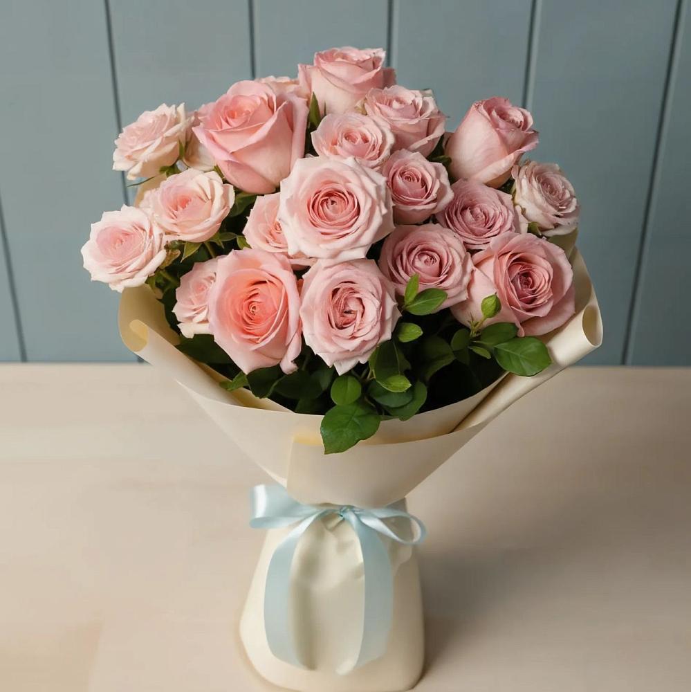 Букет Розовый шарм в Новосокольниках