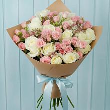 Букет цветов из:  Розы в Новосокольниках